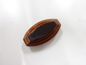 アンティーク　堆朱　帯留め